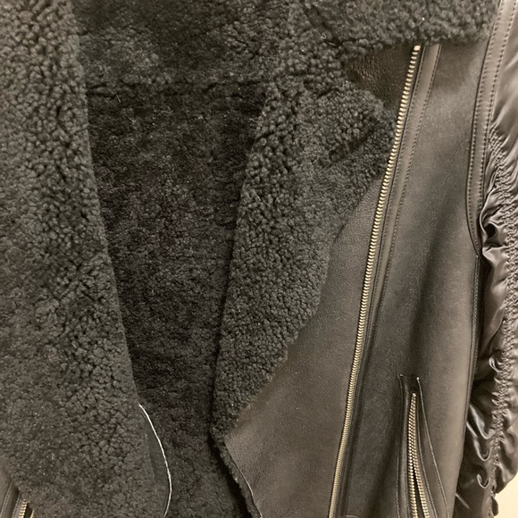 Andrew Marc Shearling Coat - Picture 4 of 6